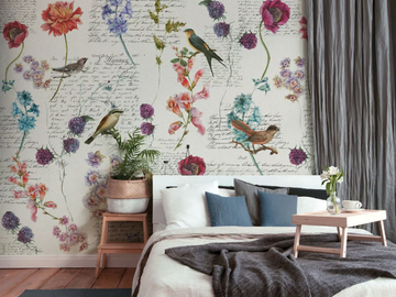 BIRD POESIE - Washable nonwoven wallpaper by Architects Paper - view 2